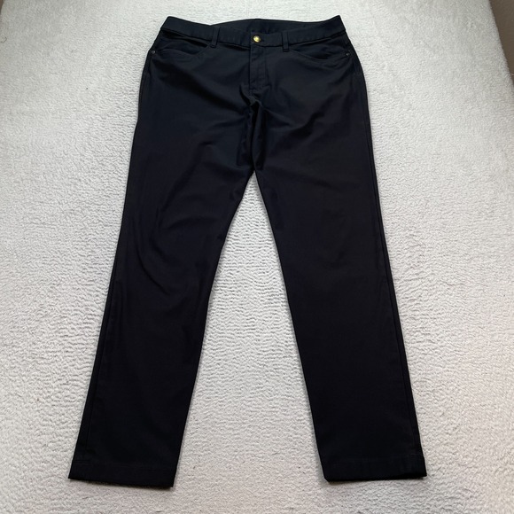 lululemon athletica Other - Lululemon ABC Pants Men's Size 34X31 LM5AQSS Black *READ Cologne Scent*
